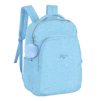 Mochila-Azul-Kids-Pompom-|-Luxcel-Tamanho--UN---Cor--AZUL-0